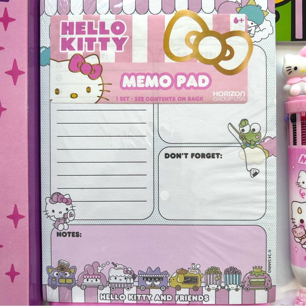 💖(HK366) Hello Kitty Adorable 10-Piece Stationery Bundle! - Picture 6 of 13